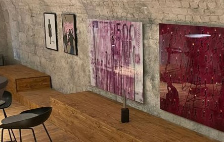 Denkstahl @ ArtMea – International Gallery of Fine Arts – in der ArtBank Mainz